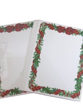 Gibson Imprintable Specialty Papers 75 Sheets 8.5" x 11" Christmas Holly Ribbon